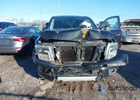 2017 Nissan Titan Xd Pro-4X Diesel from USA, damaged, VIN 1N6BA1F41HN560448